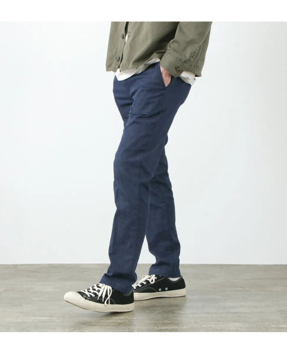 JAPAN BLUE JEANS / RJB4691 Shin Denim 8.5oz Officer Tapered Trouser Pants