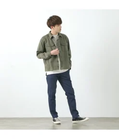 JAPAN BLUE JEANS / RJB4691 Shin Denim 8.5oz Officer Tapered Trouser Pants