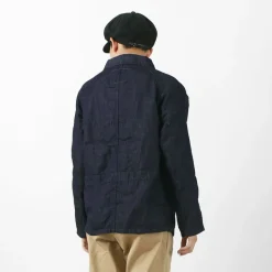 JAPAN BLUE JEANS / RJB7070 Summer French Coverall Jacket Cotton Linen Denim