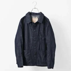 JAPAN BLUE JEANS / RJB7070 Summer French Coverall Jacket Cotton Linen Denim