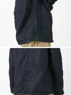 JAPAN BLUE JEANS / RJB7070 Summer French Coverall Jacket Cotton Linen Denim
