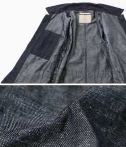 JAPAN BLUE JEANS / RJB7070 Summer French Coverall Jacket Cotton Linen Denim