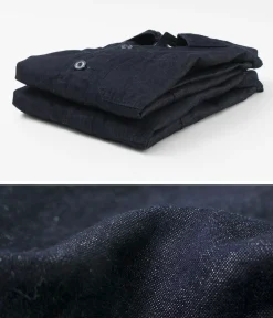 JAPAN BLUE JEANS / RJB7070 Summer French Coverall Jacket Cotton Linen Denim