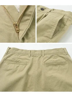 JAPAN BLUE JEANS / RJB802012oz selvedge chino 1-tuck wide trousers