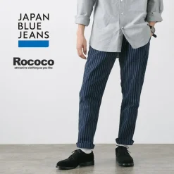 JAPAN BLUE JEANS / RJB1620Wide tapered chino stripe