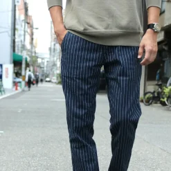 JAPAN BLUE JEANS / RJB1620Wide tapered chino stripe