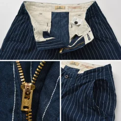 JAPAN BLUE JEANS / RJB1620Wide tapered chino stripe