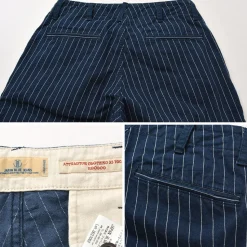 JAPAN BLUE JEANS / RJB1620Wide tapered chino stripe