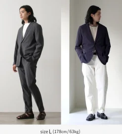 JAPAN BLUE JEANS / Seersucker Summer Unconstracted Jacket