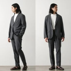 JAPAN BLUE JEANS / seersucker summer officer trousers