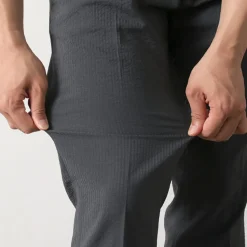 JAPAN BLUE JEANS / seersucker summer officer trousers