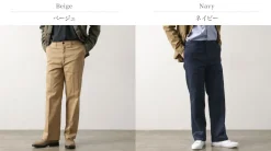 JAPAN BLUE JEANS / Semi-Wide Straight Chinos