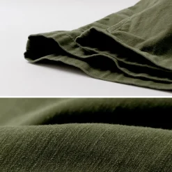 JAPAN BLUE JEANS / Wide Baker Pants Sulphur-dyed Back Satin