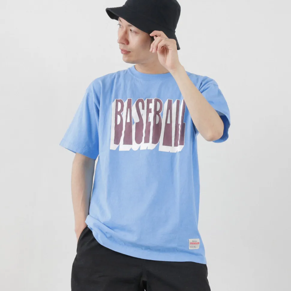 JHANKSON / BASE BALL short sleeve T-shirt