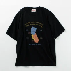 JHANKSON / California Maps short sleeve T-shirt