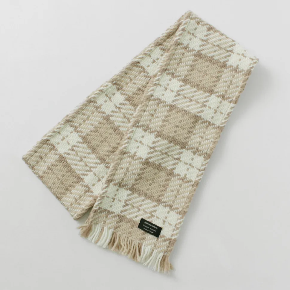 JOHN BRANIGAN / Irish Tweed Knit Scarf Scarf