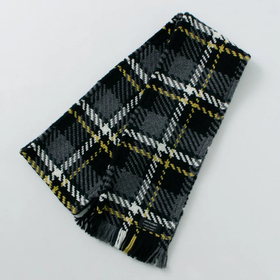 JOHN BRANIGAN / Irish Tweed Knit Scarf Scarf