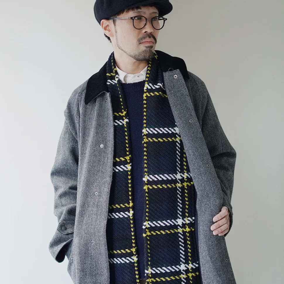 JOHN BRANIGAN / Irish Tweed Knit Scarf Scarf