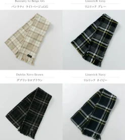 JOHN BRANIGAN / Irish Tweed Knit Scarf Scarf