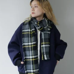 JOHN BRANIGAN / Irish Tweed Knit Scarf Scarf