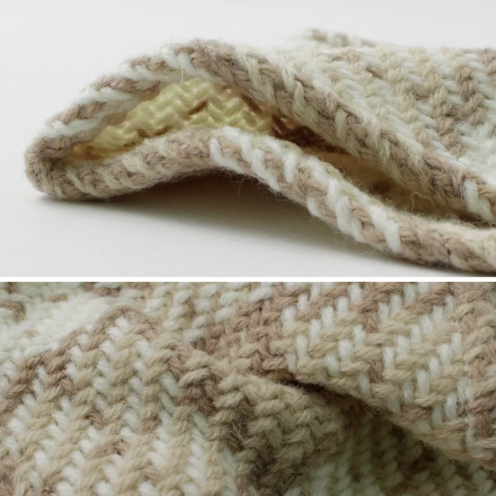 JOHN BRANIGAN / Irish Tweed Knit Scarf Scarf