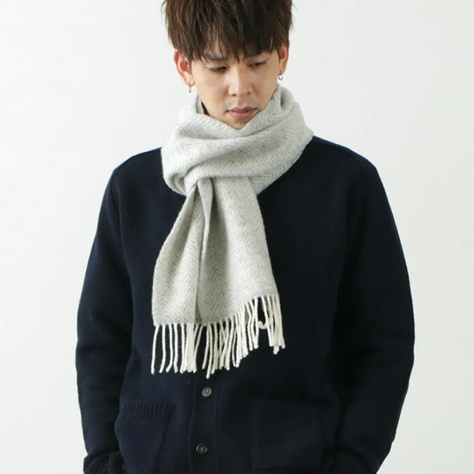 JOHN HANLY / Merino Cashmere Scarf