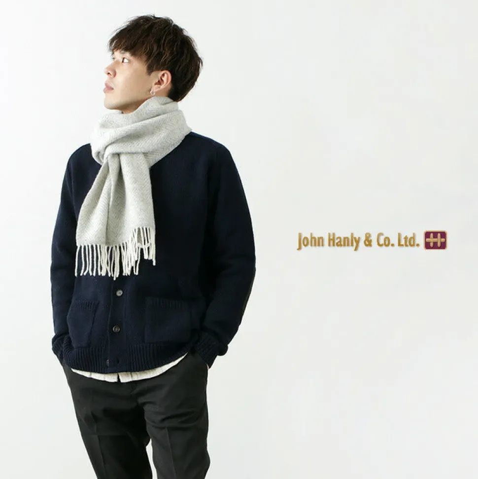 JOHN HANLY / Merino Cashmere Scarf