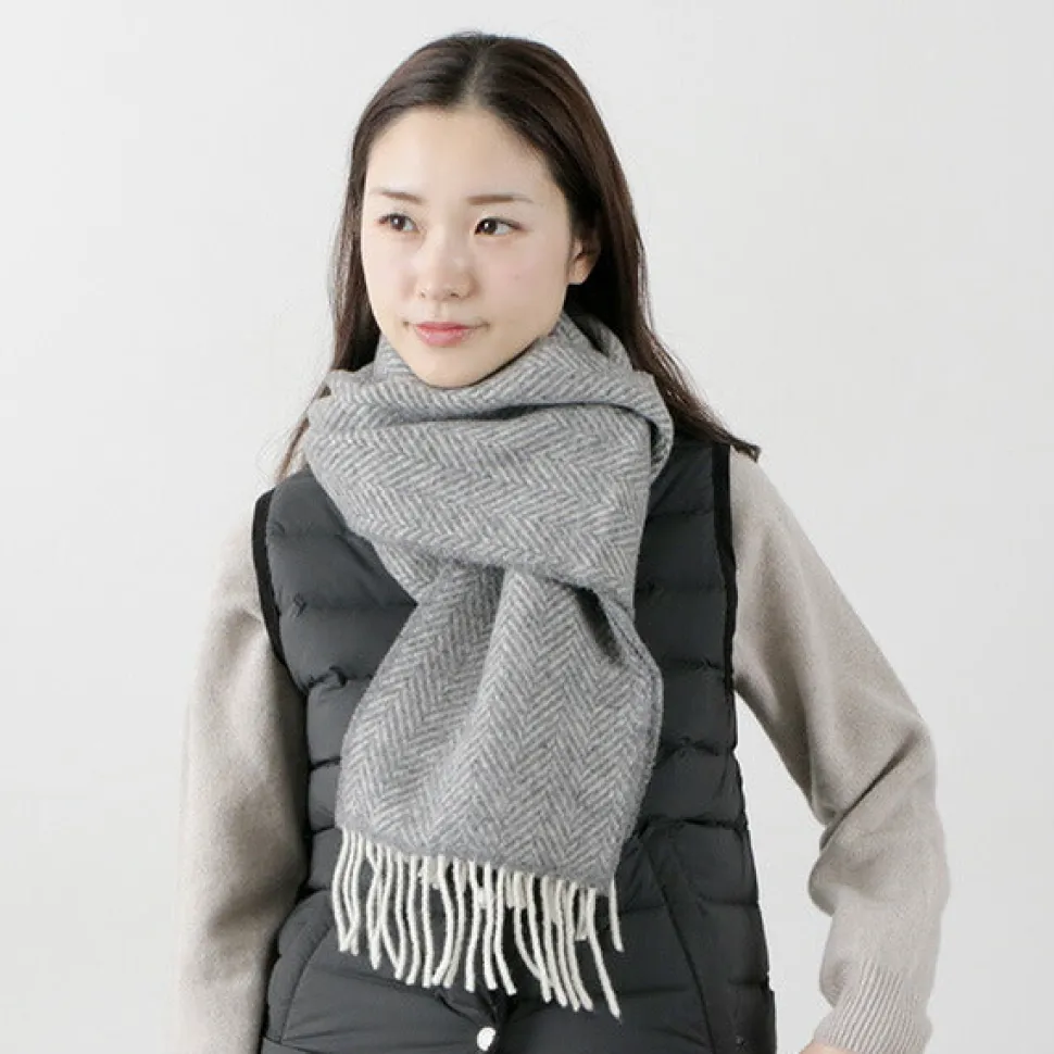 JOHN HANLY / Merino Cashmere Scarf