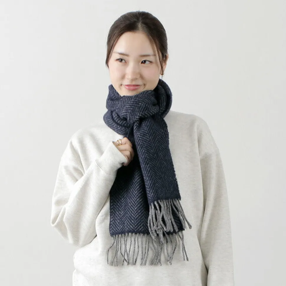 JOHN HANLY / Merino Cashmere Scarf