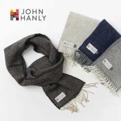 JOHN HANLY / Merino Cashmere Scarf