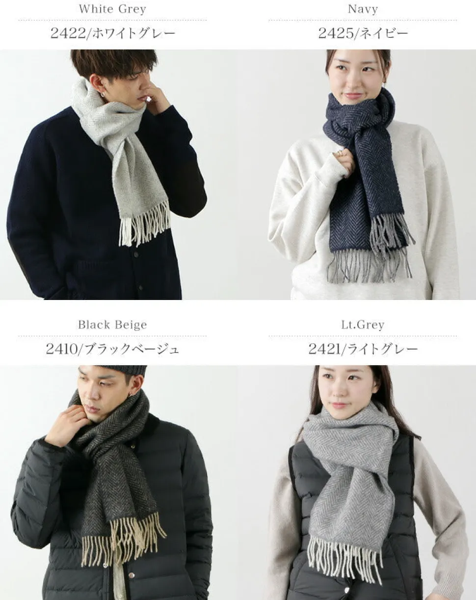 JOHN HANLY / Merino Cashmere Scarf