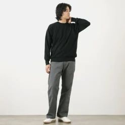 JOHN SMEDLEY / Merino Wool 24 Gauge Crew Neck Knit