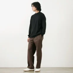 JOHN SMEDLEY / Merino Wool 24 Gauge Mock Neck Knit