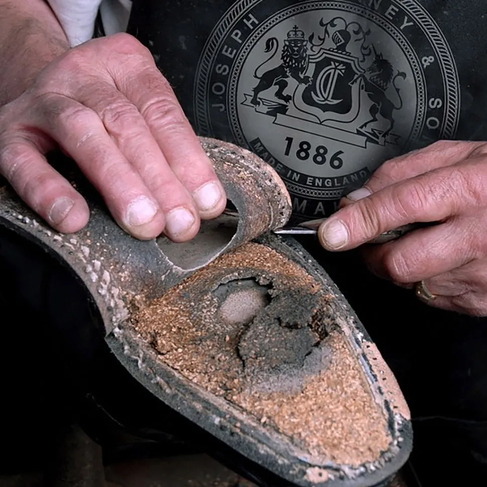 JOSEPH CHEANEY / Howard R Coin Loafer Grained Calf