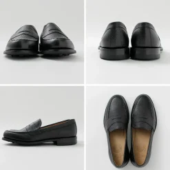 JOSEPH CHEANEY / Howard R Coin Loafer Grained Calf