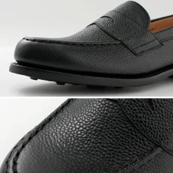 JOSEPH CHEANEY / Howard R Coin Loafer Grained Calf