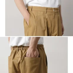 KELEN / 2 Tuck Cocoon Trousers