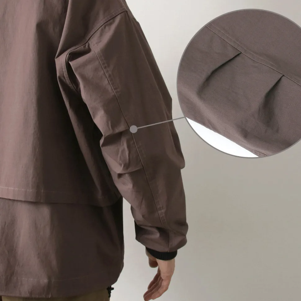 KELEN / Layering Ribbed Shirt Jacket