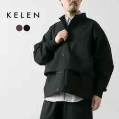 KELEN / Layering Ribbed Shirt Jacket