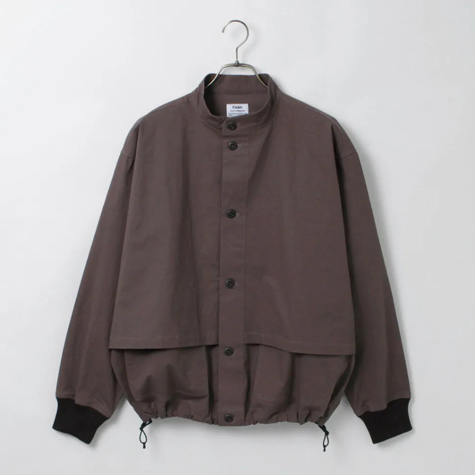 KELEN / Layering Ribbed Shirt Jacket