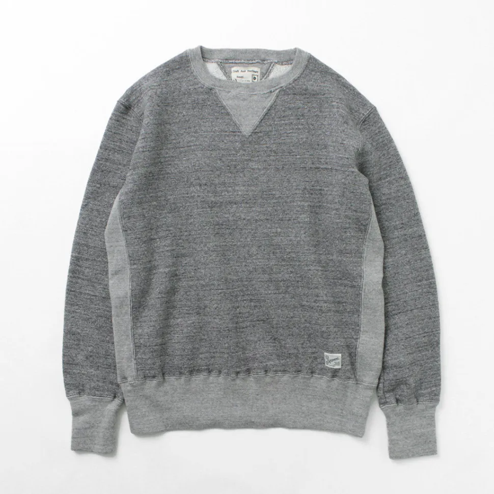 KEPANI / Crew Neck Set-In Sleeve Sweatshirt