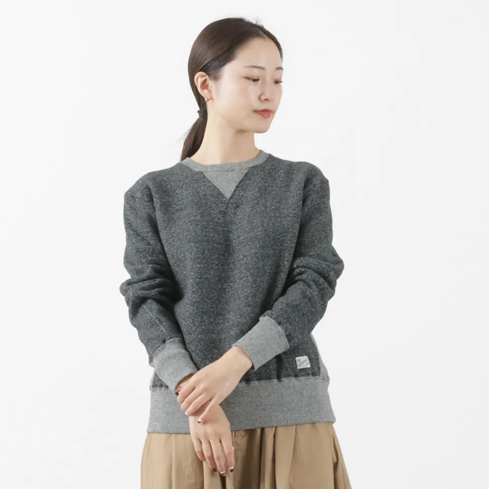 KEPANI / Crew Neck Set-In Sleeve Sweatshirt
