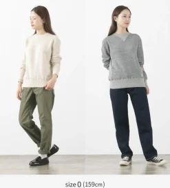 KEPANI / Crew Neck Set-In Sleeve Sweatshirt