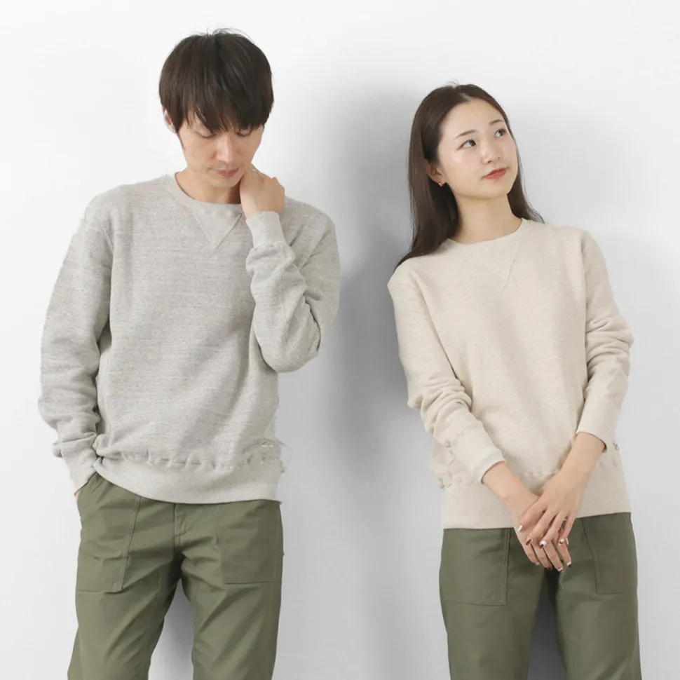KEPANI / Crew Neck Set-In Sleeve Sweatshirt