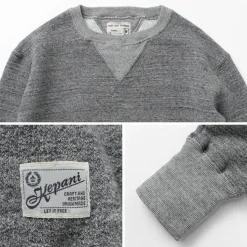 KEPANI / Crew Neck Set-In Sleeve Sweatshirt