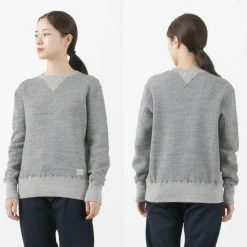 KEPANI / Crew Neck Set-In Sleeve Sweatshirt
