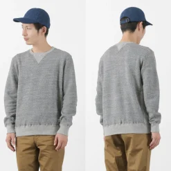 KEPANI / Crew Neck Set-In Sleeve Sweatshirt