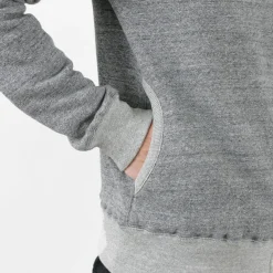 KEPANI / Great Smoky Raffybrushed-lining stand neck sweatshirt jacket