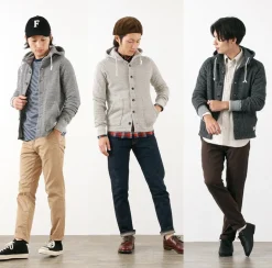 KEPANI / Honolulu / Hooded Sweatshirt Cardigan