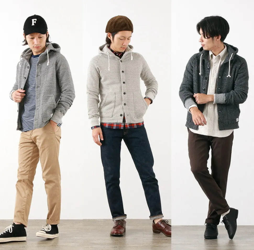 KEPANI / Honolulu / Hooded Sweatshirt Cardigan